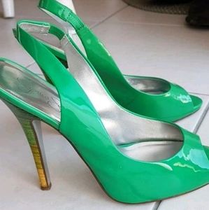 Green heels